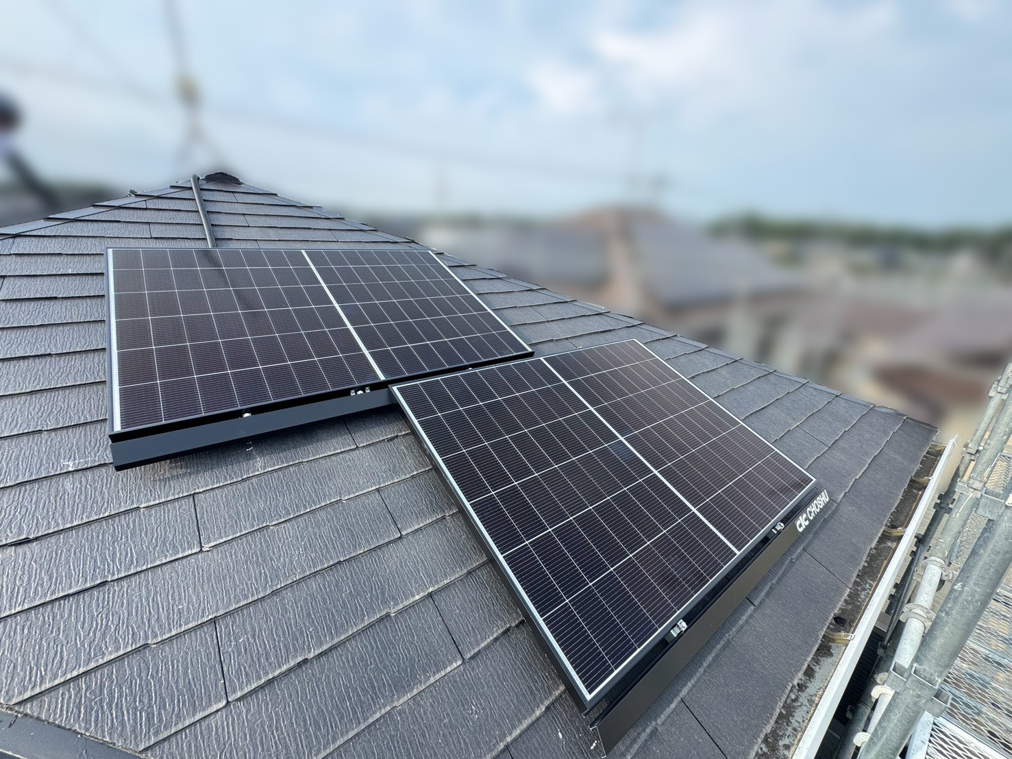 太陽光発電パネル施工事例